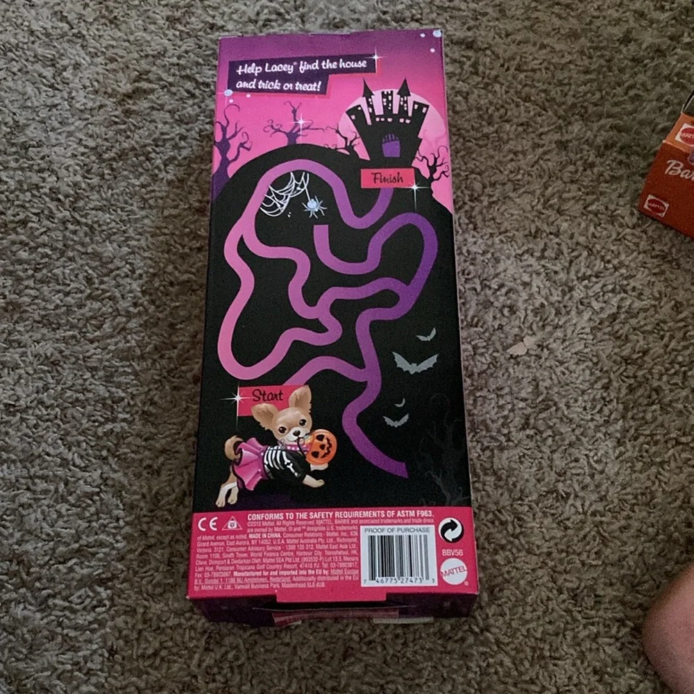 New Barbie Sweetheart Halloween Doll - Pink and Black